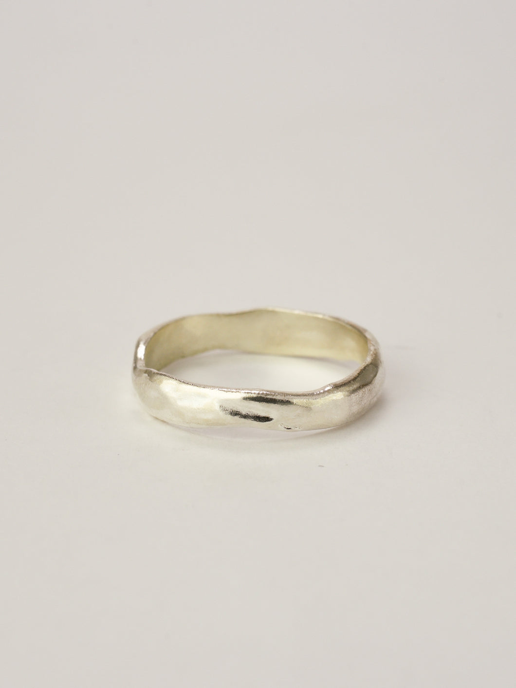 Bold wedding band for him - Silver 925