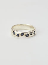 Load image into Gallery viewer, Nadia Ring - Sapphires - Silver 925
