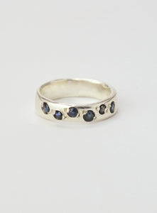 Nadia Ring - Sapphires - Silver 925