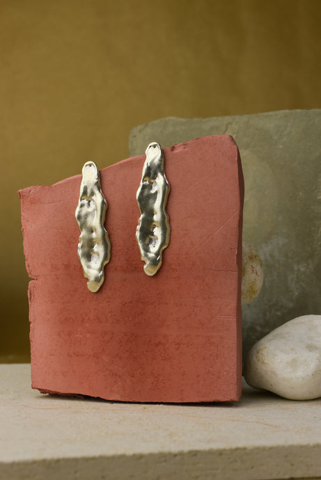 Aqua Earrings - Silver 925