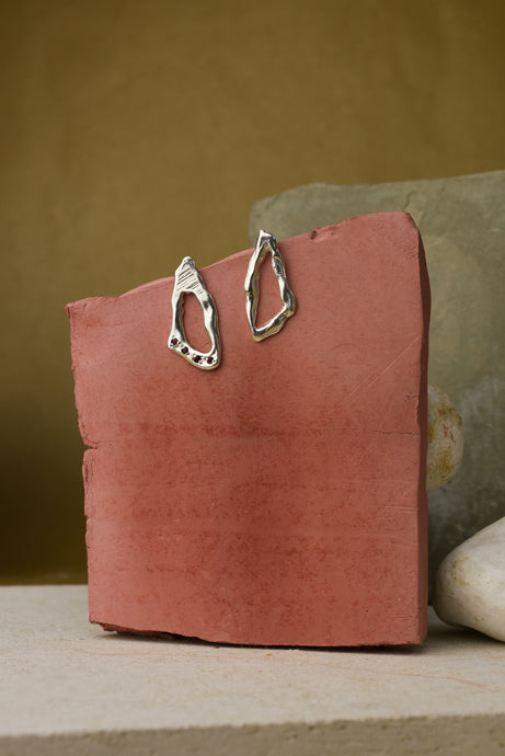 Wabi Earrings - Silver 925