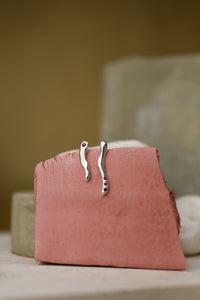 Flowing Earrings - Silver 925