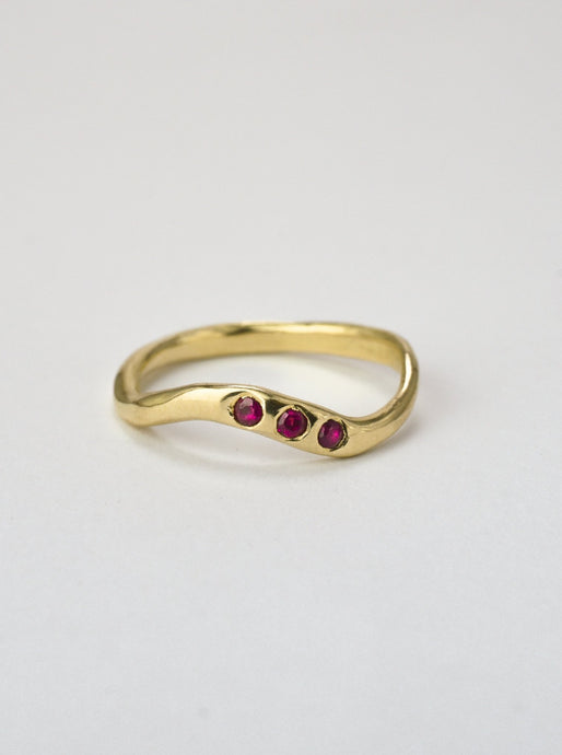 Lia Ring - Yellow Gold 18k