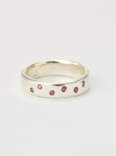 Load image into Gallery viewer, Nadia Ring - rubies - Silver 925