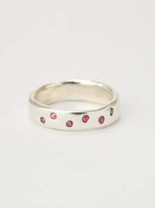Nadia Ring - rubies - Silver 925