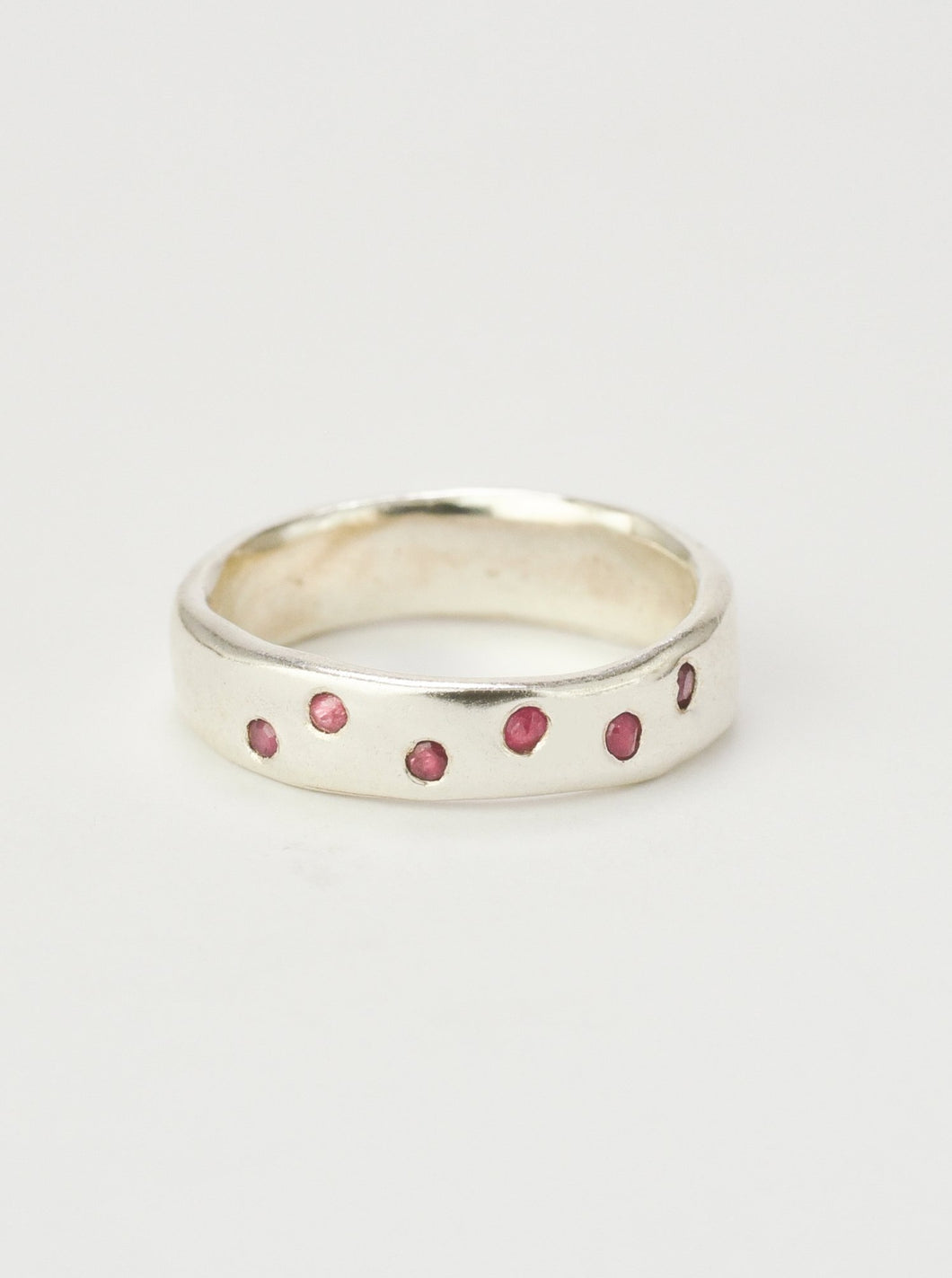 Nadia Ring - rubies - Silver 925